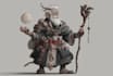 create a fantasy character concept art