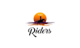 design amazing super horse riding logo