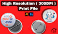 design custom pin buttons badges