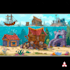 design 2d backgrounds and game assets
