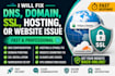 fix dns, SSL and website issues professionally