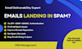 fix email deliverability and stop emails from going to spam