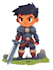 draw simple 2d game characters