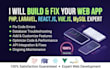 fix laravel, react, or vue js bugs and optimize
