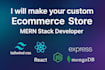 build a custom mern stack web app using react node express js and mongodb
