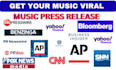 write music press release distribution, music pr submission, pr distribution