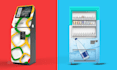 design unique vending machine wrap and atm machine wrap