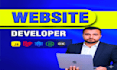 create or rebuild modern websites using full stack and frontend skills