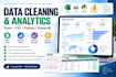 clean, analyze and visualize your excel or CSV data