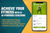 develop ai driven fitness app and website