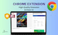 build a professional chrome extension with clean UI