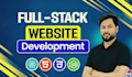 create custom full stack websites with expert frontend and backend development