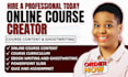 create online course content training manual skool course skool community setup
