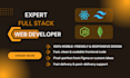 do full stack website development as your mern stack frontend backend dev