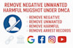 remove mugshot delete negative articles court cases deindex bad search on google