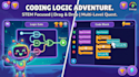 build a gamified coding logic adventure for kids and teens
