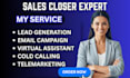 sales rep sdr sales closer lead generation medicare online sales representative