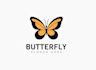 design a professional butterfly logo without any copyright