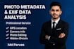 extract and analyze photo metadata using exiftool