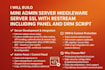 build secure admin server, middleware server, cdn, restream and reseller pages