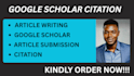promote your research to boost scopus and google scholar citations