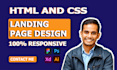 build design redesign develop update clone website design html css