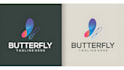 do awesome butterfly logo design