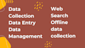 collect data online offline about any business property