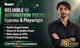 set up playwright test automation and API testing for your web app