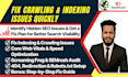 fix crawling and indexing issues with a site health check and SEO report