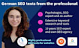 write high quality german seo texts and website content
