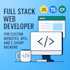 full stack web developer for custom websites apis and backend