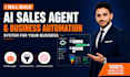 build ai sales agent and business automation system