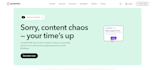 add a cms to your vibe coded site via contentful