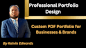 create a custom PDF portfolio for your brand