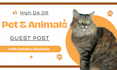 do pet grooming guest post on high da pet blogs