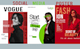 design eye catching social media posters