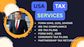 file and optimize your US taxes 1040, 1065, 1120, 5472