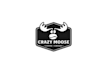 design unique crazy moose logo