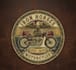 design a unique vintage motorcycle logo