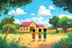 create children book cover and children book illustrations