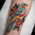 create old school or traditional tattoo design