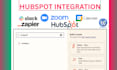 integrate hubspot with gmail google calendar outlook wordpress zapier slack zoom