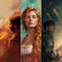 design fantasy, romance and sci fi book covers