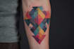 make a geometric tattoo design