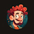 create a vintage cartoon logo design