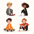 design flat vector illustrations
