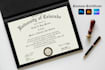 do diploma certificate, degree, or award certificates designs