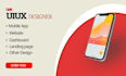 design modern UI UX for web and mobile apps