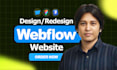design, redesign webflow website, figma to webflow or framer, webflow expert